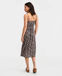 Lucky Brand Women's Printed Simone Slip Dress