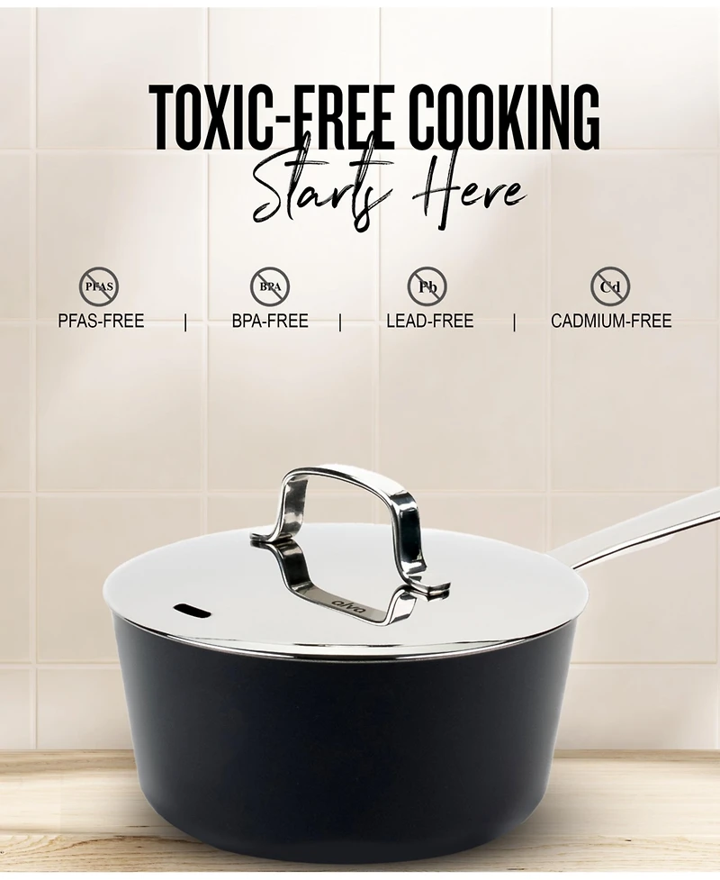 Alva Maestro 2 Qt Nonstick Saucepan