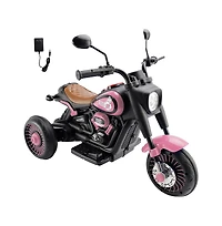 Bruce & Shark 6V 3-Wheel Kids Motorcycle for Ages 1-3, Electric Toy with Light & Music