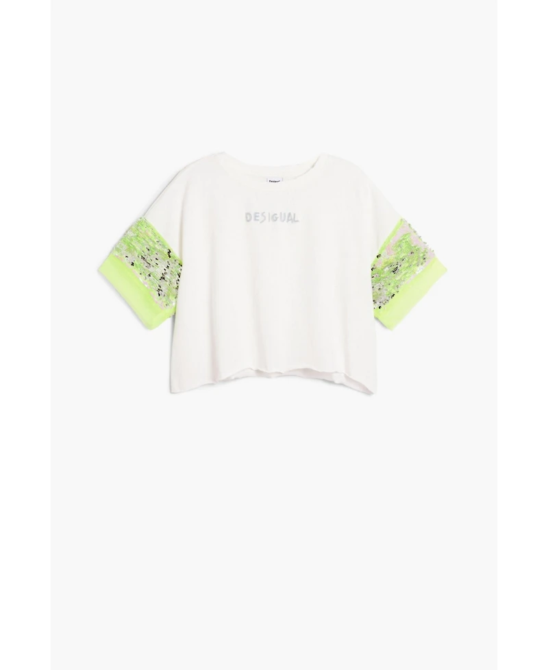 Desigual Girls Girls's Short-sleeve sequin T-shirt