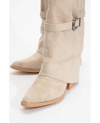 Prologue Shoes Women's Okus Buckle Block Heel Boot