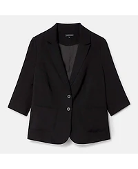 Universal Standard Plus Meg Double Luxe Short Blazer