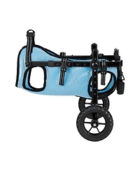 Cozito Shock-Absorbing 2-Wheel Pet Wheelchair for Back Legs, Medium
