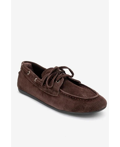 Forever & Always Shoes Serelis Leather Lace Up Loafer (Women)