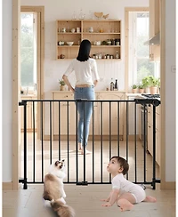 Cozito No-Threshold Adjustable Safety Gate, 29.5"-43" Wide, 28" High