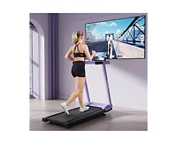 DeerRun All-New 2026 A1 Pro Move Smart Foldable Treadmill with 6% Incline 350Lbs, 10mph