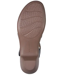 Easy Spirit Women's Cortney Leather Strappy Dress Sandals