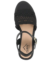Cliffs by White Mountain Women's Cortland Block Heel Sandals