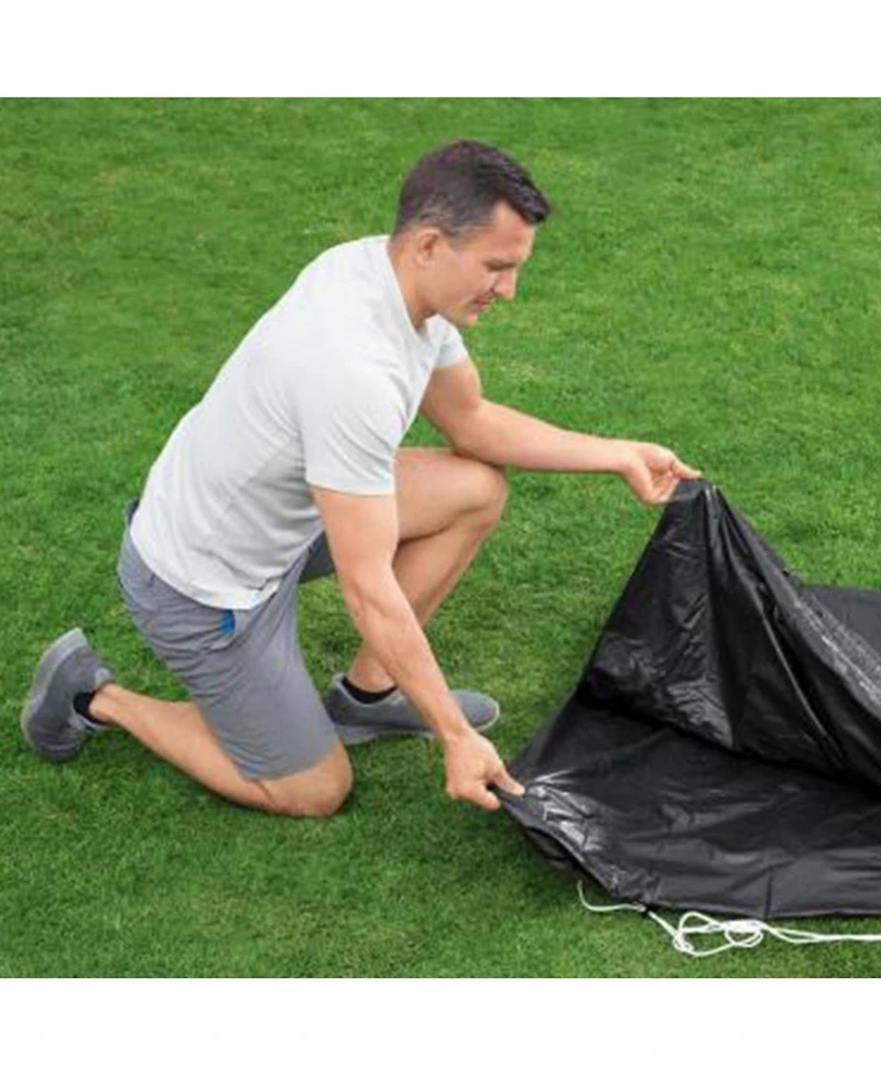 Bestway Flowclear Round 14' Pool Cover for Above Ground Frame Pools (Cover Only)