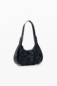 Desigual Women's Small braided floral bag