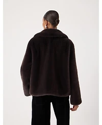 Hush Women's Freya Faux Fur Coat