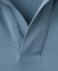 Mango Men's Cotton Pique Polo Shirt