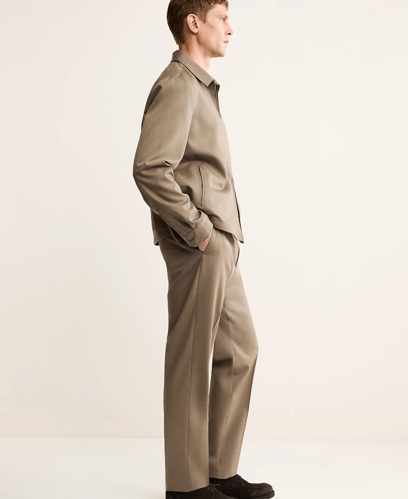 Mango Men's Italian Wool Jacket