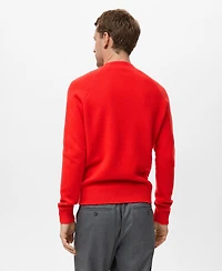 Mango Men's Italian Wool Knitted Sweater