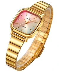 Abingdon Co. Women's Lila Gold Stainless-Steel Bracelet Watch, 26.50mm