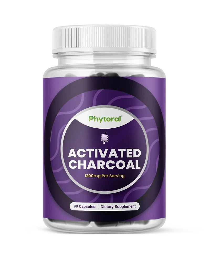 Phytoral Activated Charcoal, 90ct