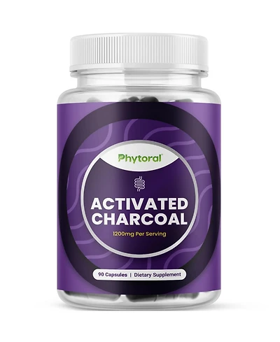 Phytoral Activated Charcoal, 90ct