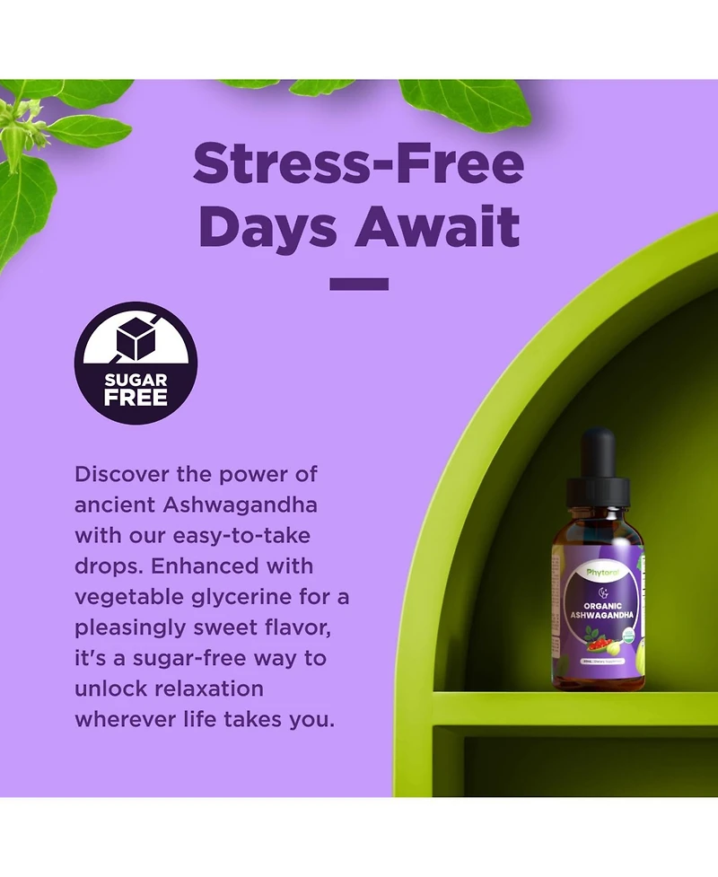 Phytoral Ashwagandha Liquid, 2oz