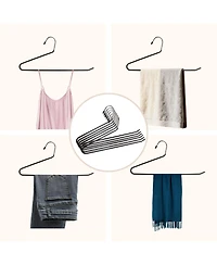 BP4U Open-Ended Heavy Duty Metal Pants Hangers