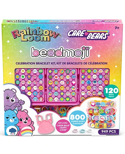 Rainbow Loom Beadmoji:Celebration Bracelet Kit - Care Bears