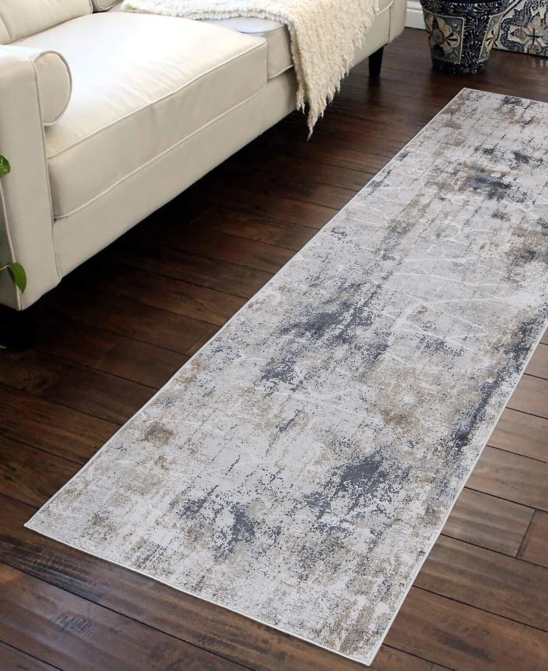 Mink Home Alloy 2' 6" x 8' Runner Area Rug