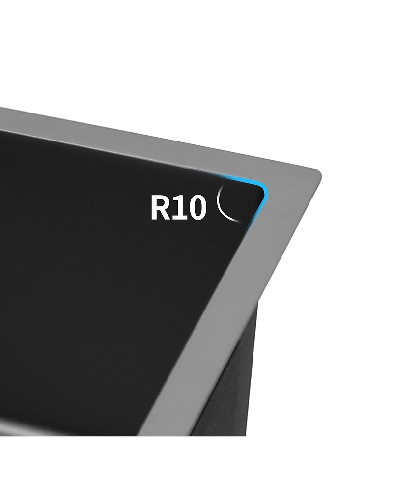 flynama 33x21x10inch Farmhouse Apron Single Bowl Kitchen Sink Stainless Steel