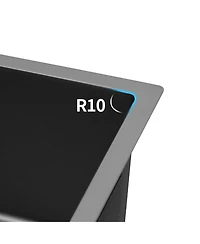 flynama 33x21x10inch Farmhouse Apron Single Bowl Kitchen Sink Stainless Steel