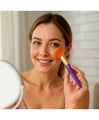 Pursonic Makeup Essentials Duo – Led Countertop Mirror + 5-Piece Brush Set