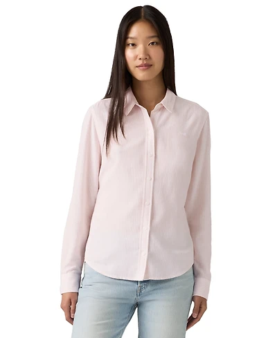 Levi's Juniors' Striped Point Collar Shirt