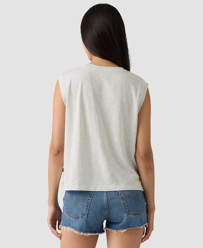 Levi's Juniors' Boxy Crewneck Tank Top