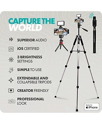 Movo iVlogger Wireless Vlogging Kit with Fullsize Tripod for iPhone