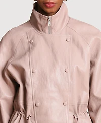 Avec Les Filles Women's Turtleneck Anorak Jacket