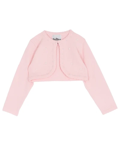 Rare Editions 2T-6X Long-Sleeve Stretch Knit Cardigan