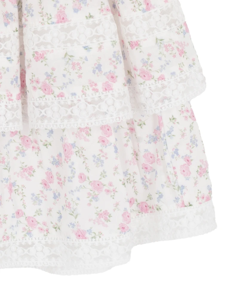 Rare Editions Girls' 7-16 Short-Sleeve Cardigan, Cami and Skirt, 3-Piece Set