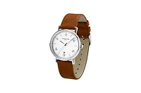 Victoria Hyde Men's Watch Apple Leather Strap Orton in Brown