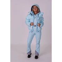 Ice Blue Chic Ski Suit