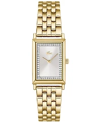 Lacoste Women's Catherine Gold Tone Stainless Steel Bracelet Watch, 28.3x20.7mm