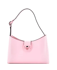 Pre-Owned Salvatore Ferragamo East West Trifolio Shoulder Bag Leather