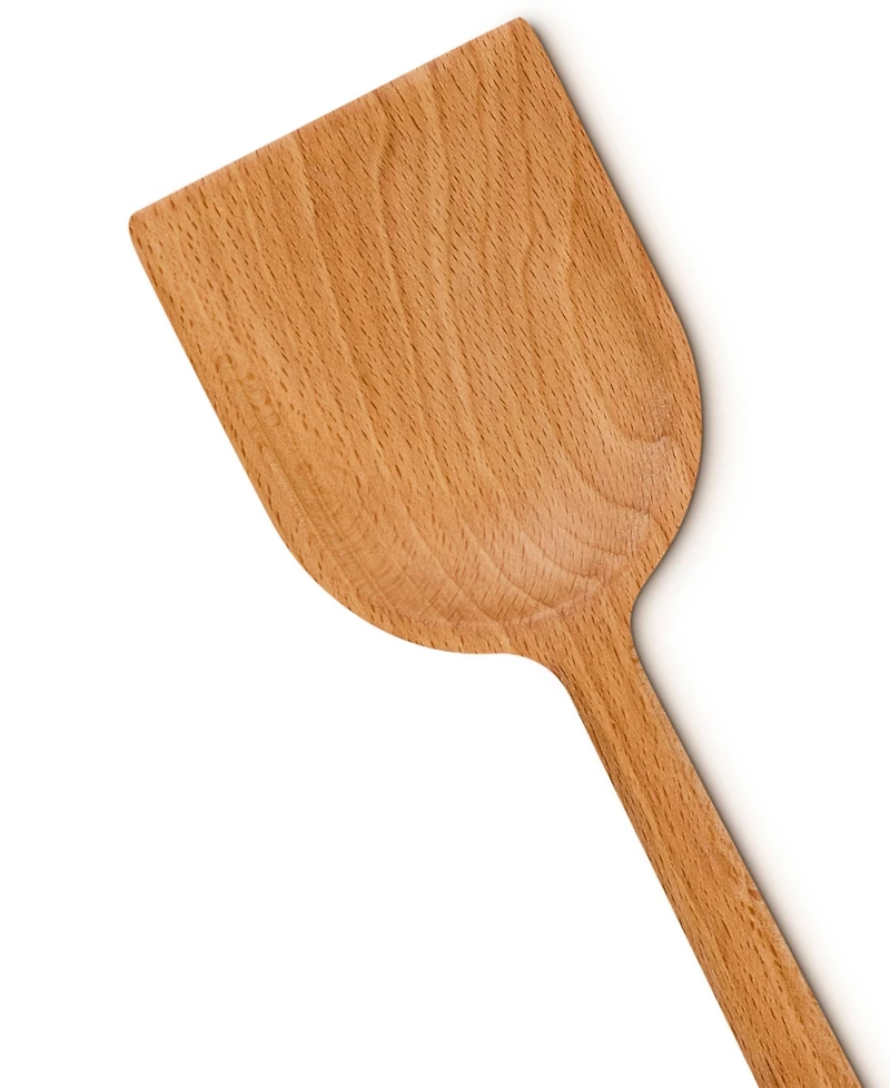 Le Creuset Signature Wood 12.6" Scraper Spoon