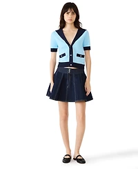 Steve Madden Women's Aden V-Neck Sweater