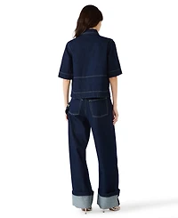 Steve Madden Women's Eliana Collared Top