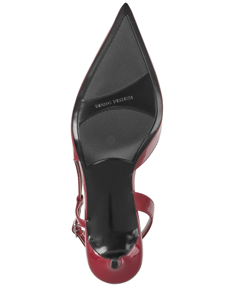 Marc Fisher Women's Caya Slingback Stiletto Heel Pumps