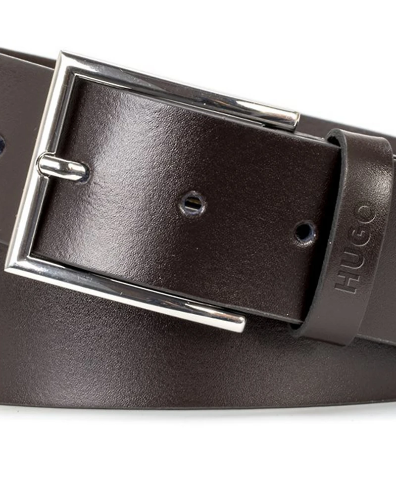 Hugo Boss Men's Grainy Leather Belt