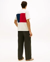 Tommy Hilfiger Men's Crewneck Flag Graphic T-Shirt
