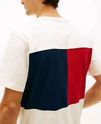 Tommy Hilfiger Men's Crewneck Flag Graphic T-Shirt