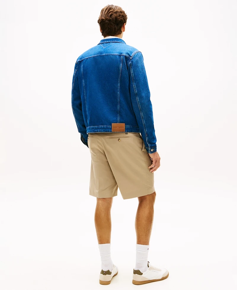 Tommy Hilfiger Men's Spread-Collar Regular Trucker Jacket