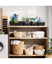 Sorbus 9 Piece Variety Hand-Woven Storage Baskets - for Home & Closet Organization