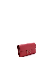 Pre-Owned Hermes Long Constance Wallet Epsom