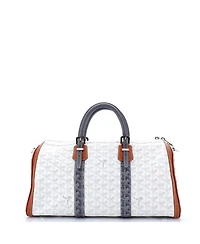 Pre-Owned Goyard 35 Croisiere Bag Coated Canvas