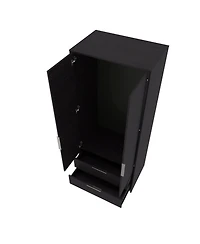 Fm Furniture Forest 2 Door Wardrobe with Hanging Rod and 2 Drawers, Wengue